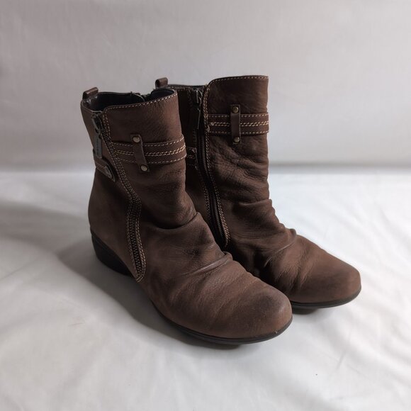 Blondo Waterproof Ankle Booties Women's Brown Aqua Protect, Size 6 US - Picture 1 of 8